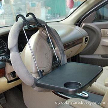 Multiple Purpose Tray Steering Wheel or Seat Mount Laptop Desk